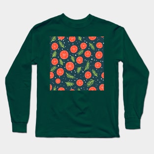 Pine and orange Long Sleeve T-Shirt